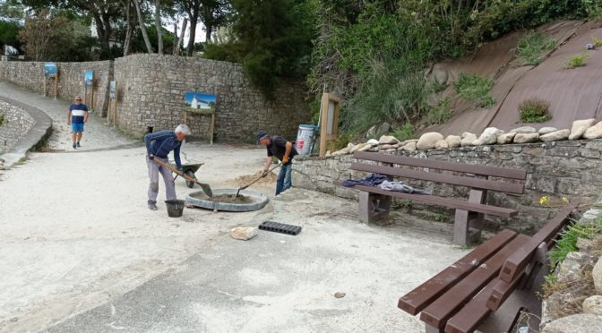 TRAVAUX DANS LE VILLAGE